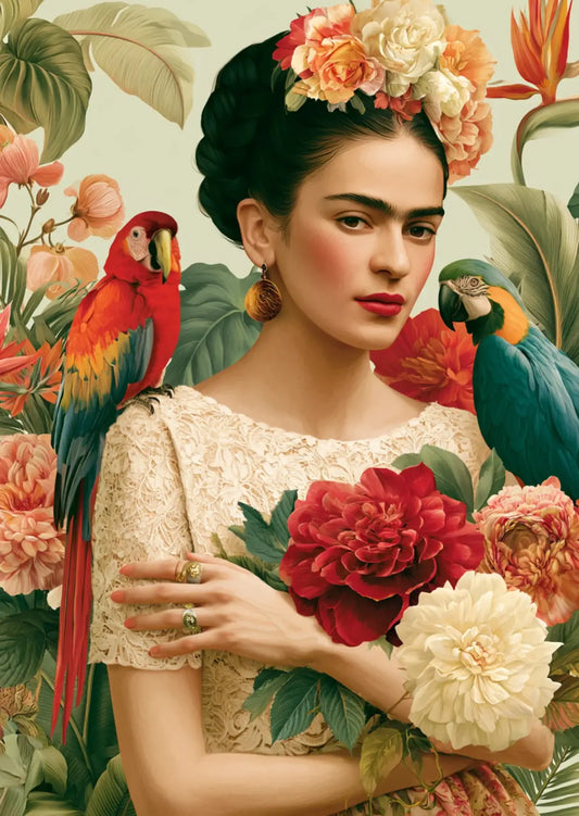Villem Frida Kahlo: Tropical Harmony | Card Fripperies Fripperies