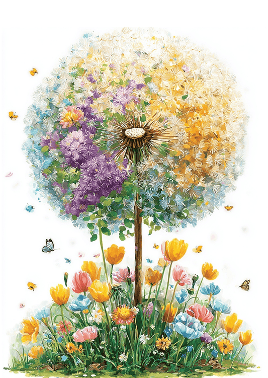 Villem Spring Mood: Spring Dreams | Postkaart A6 Fripperies