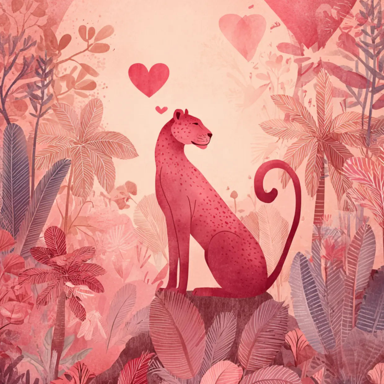 Villem Valentine 2026: Wild Devotion | Postkaart A6 Fripperies