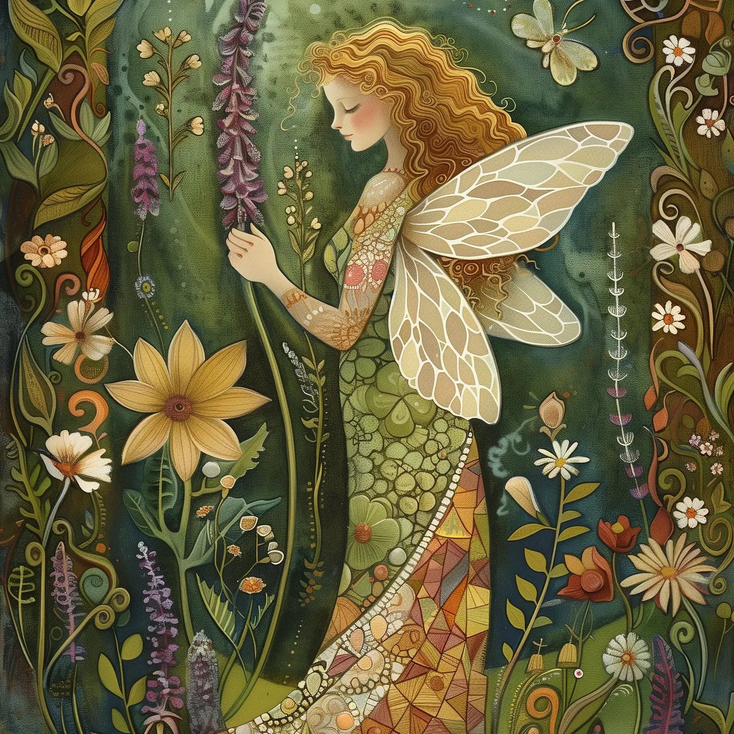 Villem Woodland Fairies: Fauna | Postkaart A6 Fripperies