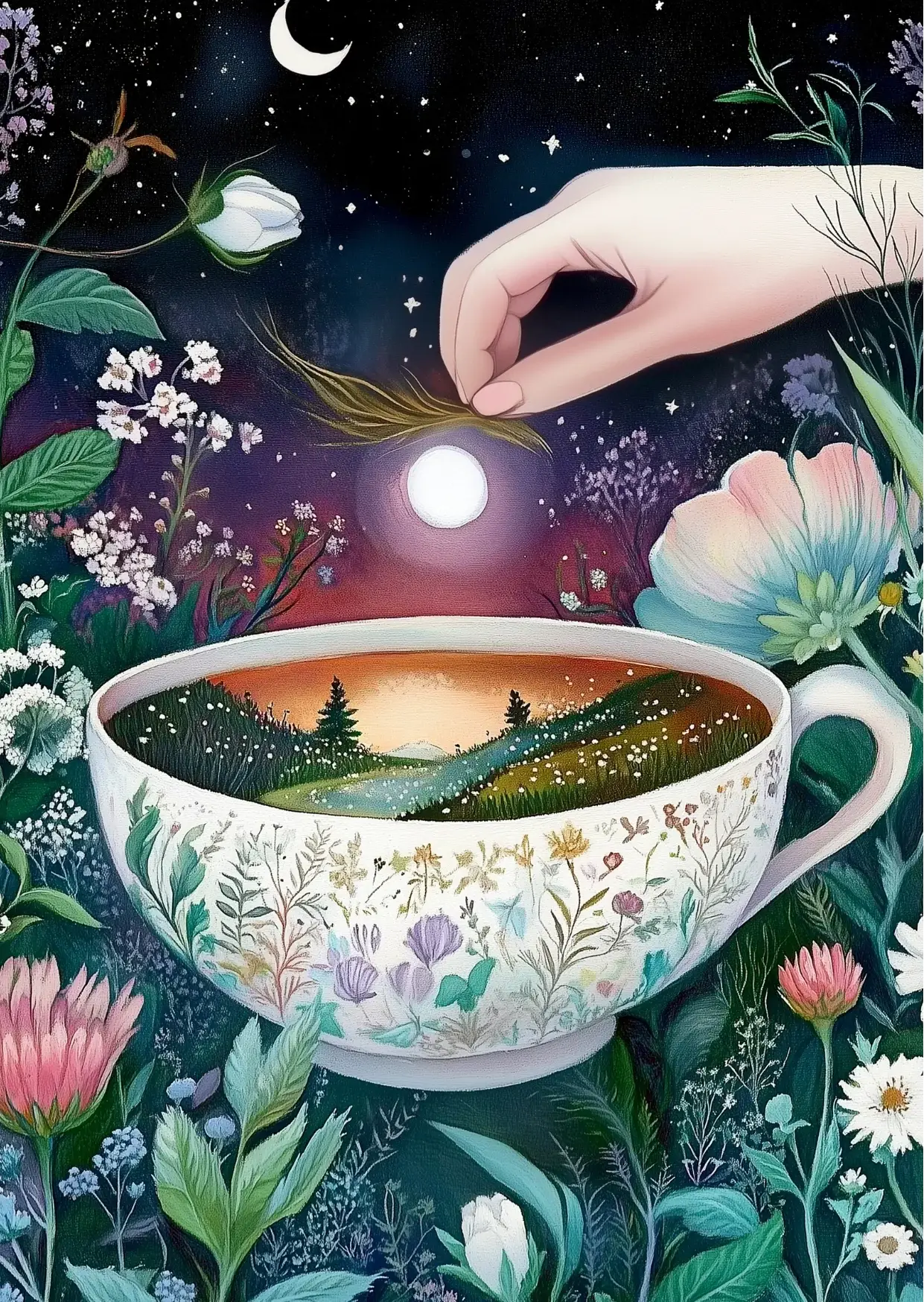 Villem World in a Cup: Wonders in a Teacup | Card Fripperies Fripperies