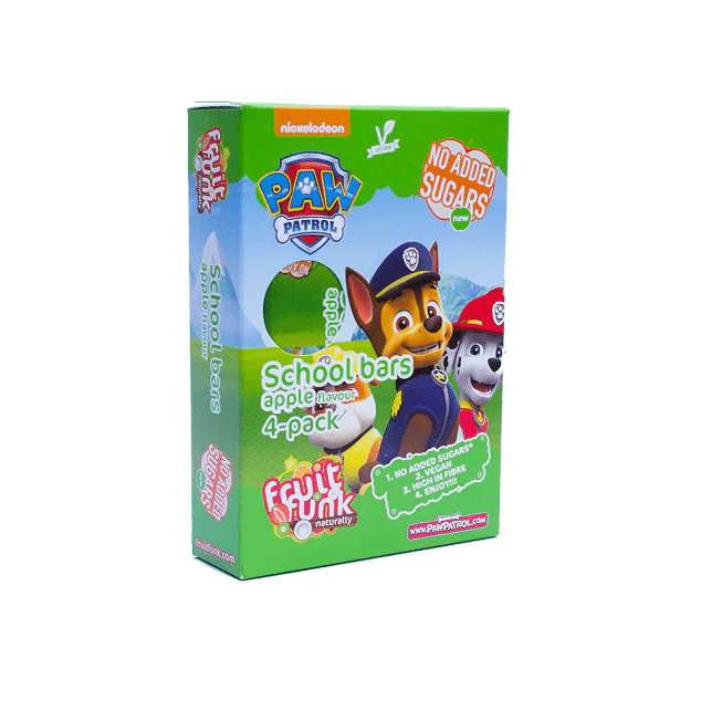 Villem Fruitfunk PAW PATROL Schoolbar 4x20g Õuna puuviljabatoon FruitFunk