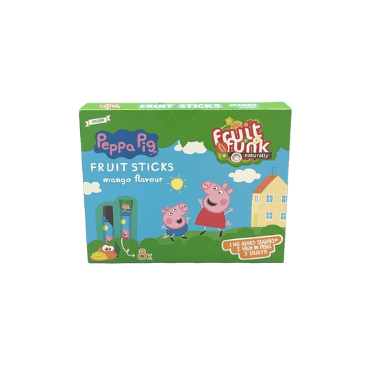 Villem Fruitfunk PEPPA PIG FRUITSTICKS Mango 8x10g FruitFunk