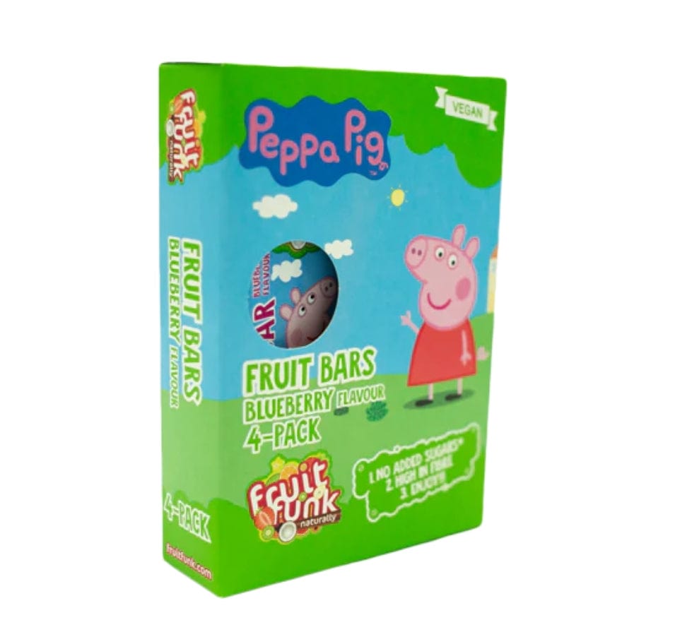 Villem Fruitfunk PÕRSAS PEPPA Schoolbar 4x20g Mustika puuviljabatoon FruitFunk