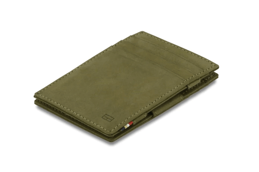 Villem Garzini Essenziale Magic Wallet - Olive Green Garzini