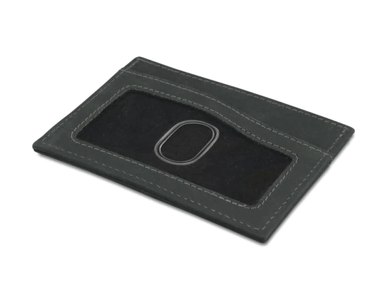 Villem Garzini Leggera Card Holder ID - Carbon Black Garzini