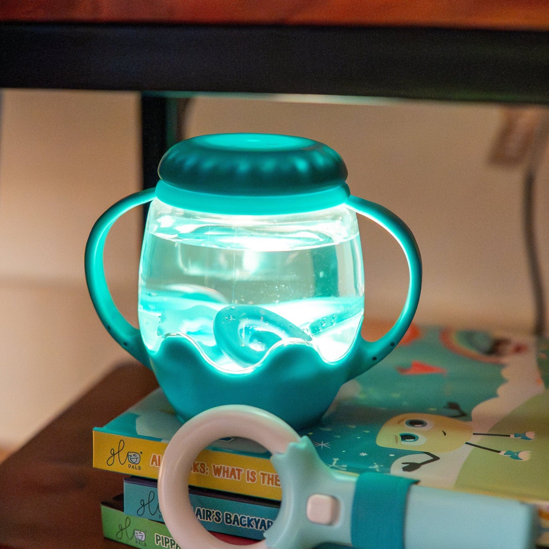 Villem Glo Pals sensoorne valguspurk mini - teal Glo Pals