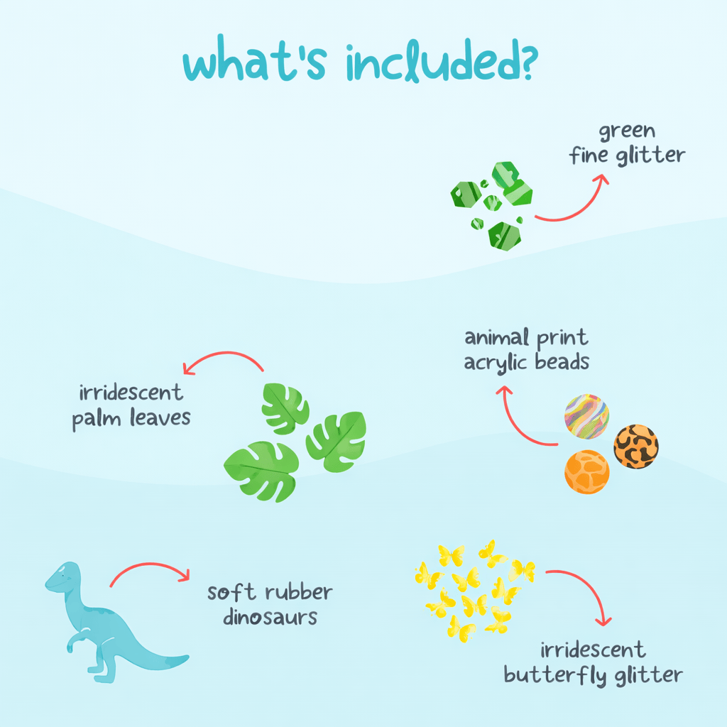 Villem Glo Pals sensoorsed purgi täidised- SAFARI Fun Fillers Glo Pals