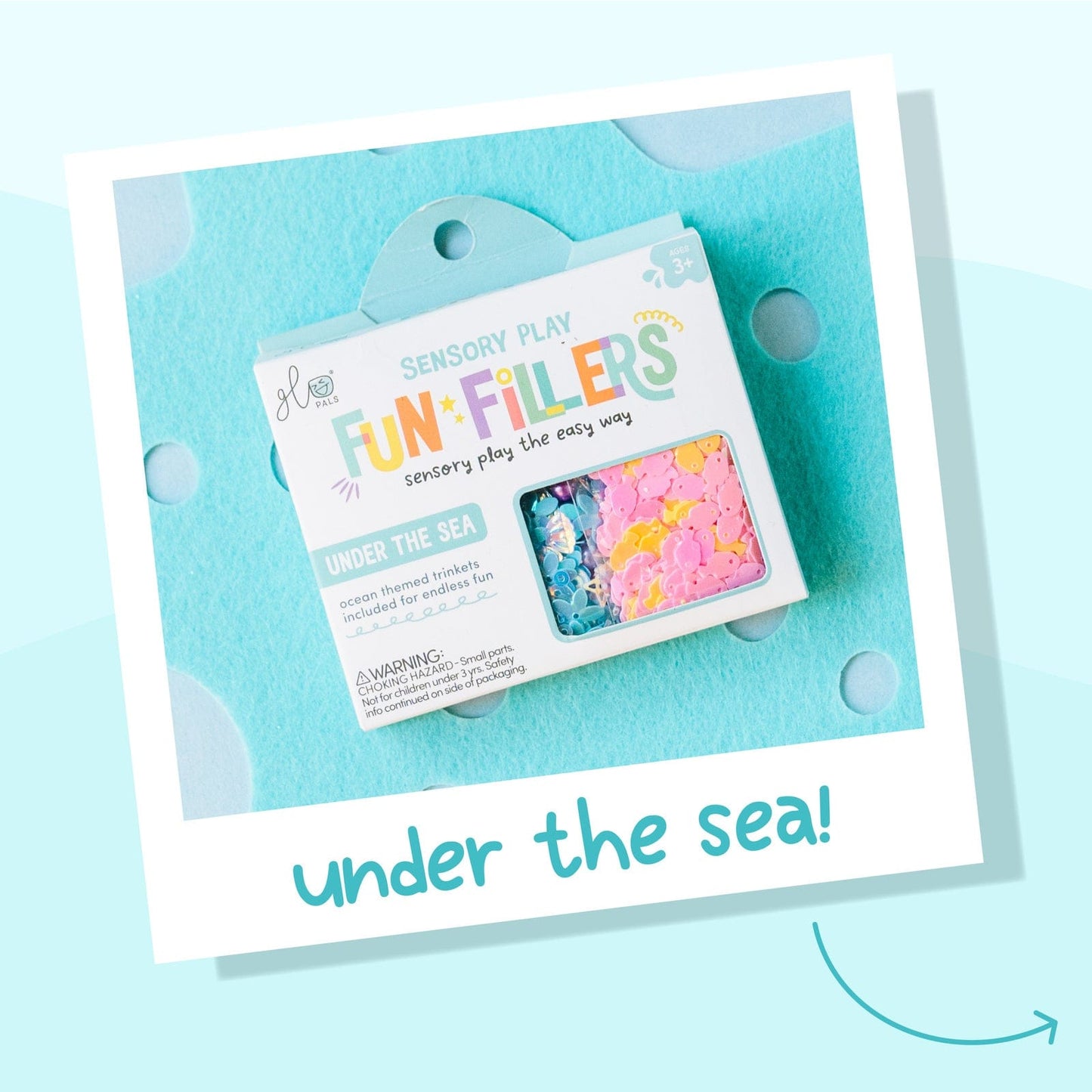 Villem Glo Pals sensoorsed purgi täidised- SEA Fun Fillers Glo Pals