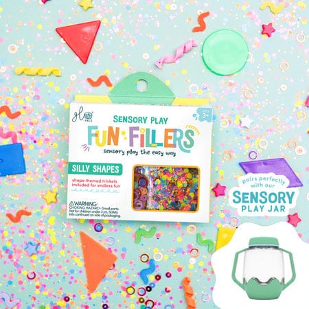 Villem Glo Pals sensoorsed purgi täidised- SHAPES Fun Fillers Glo Pals