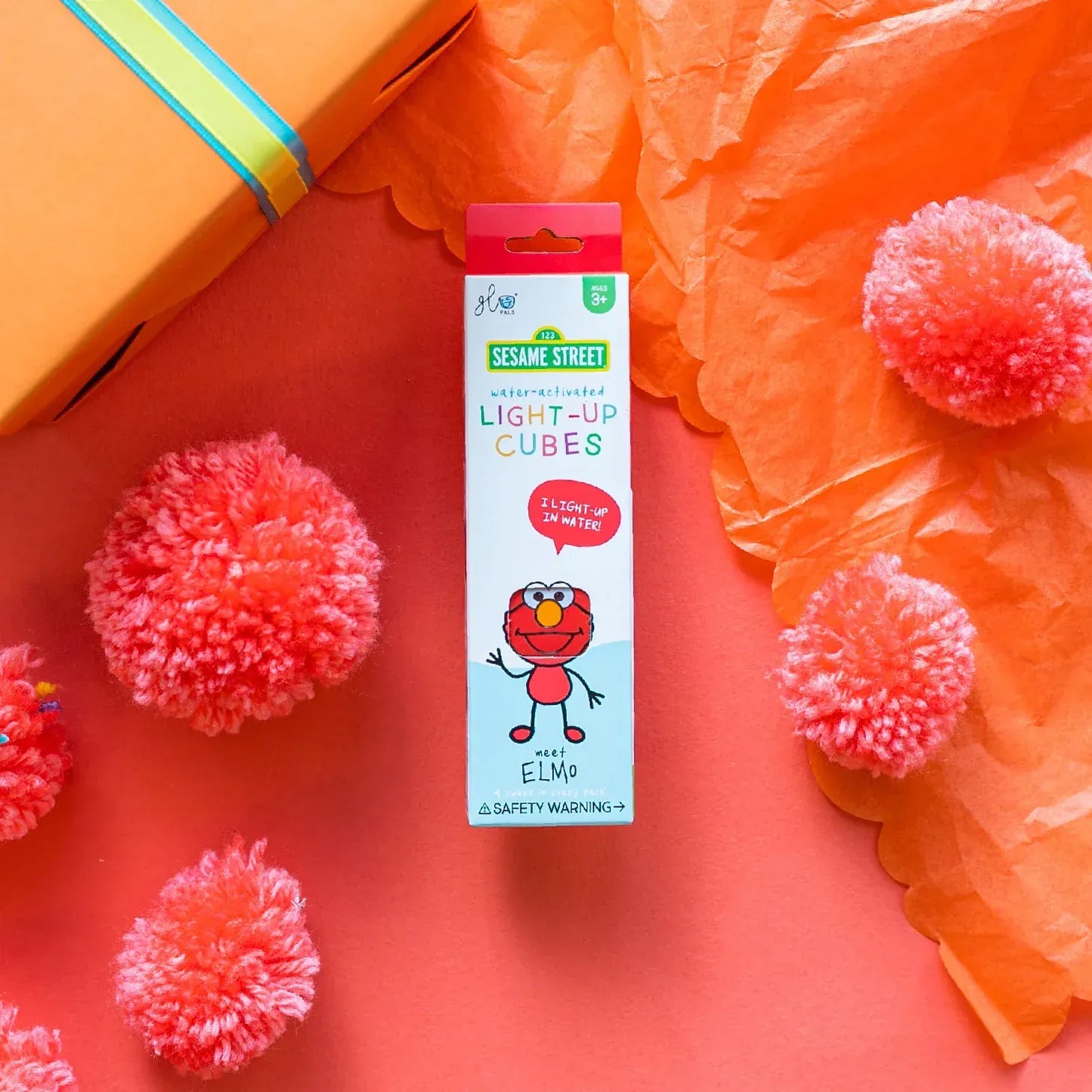 Villem Glo Pals sensoorsed valguskuubikud – Elmo Glo Pals