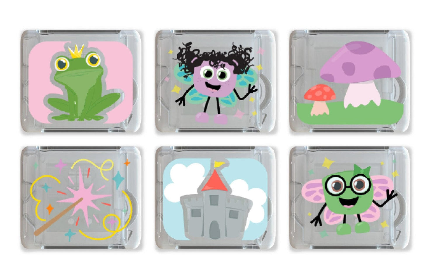 Villem Glo Pals sensoorsed valguskuubikud – FAIRY 6tk) Glo Pals