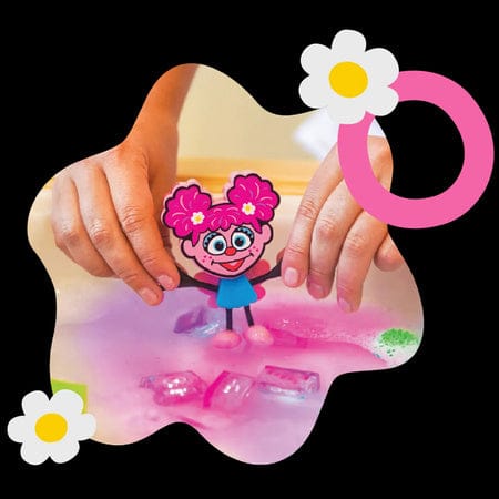 Villem Glo Pals vannitegelane koos valguskuubikutega – Abby Glo Pals