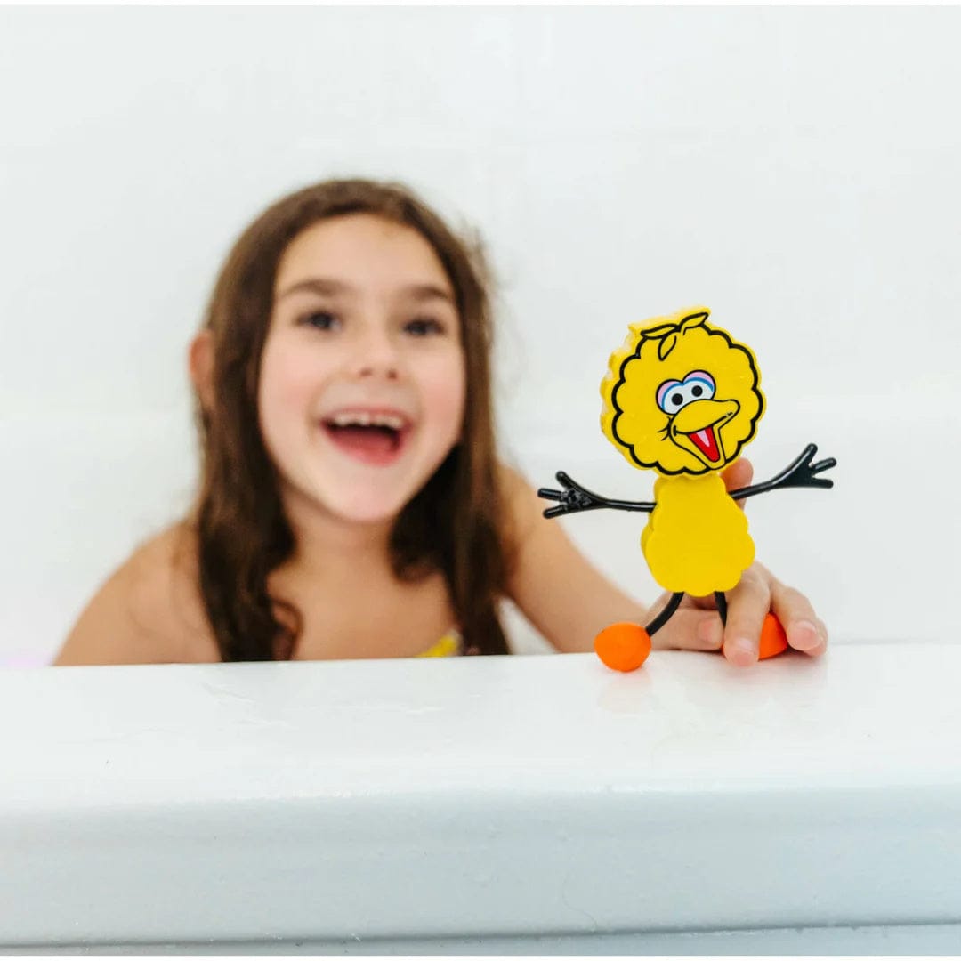 Villem Glo Pals vannitegelane koos valguskuubikutega – Big Bird Glo Pals