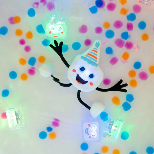 Villem Glo Pals vannitegelane koos valguskuubikutega – Party Pal Glo Pals