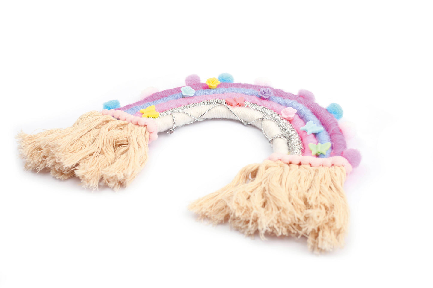 Villem COLORFUL RAINBOW YARN ART KIT FOR KIDS Graine Créative