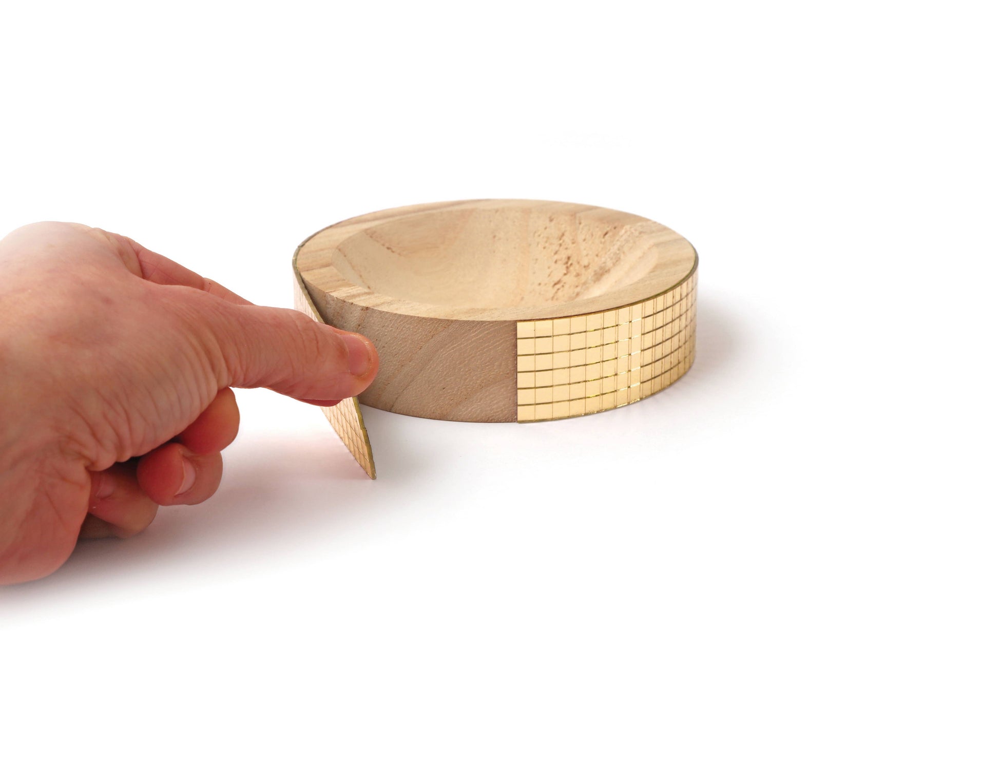 Villem FACETED GOLD ADHESIVE MIRRORS 5MM Graine Créative