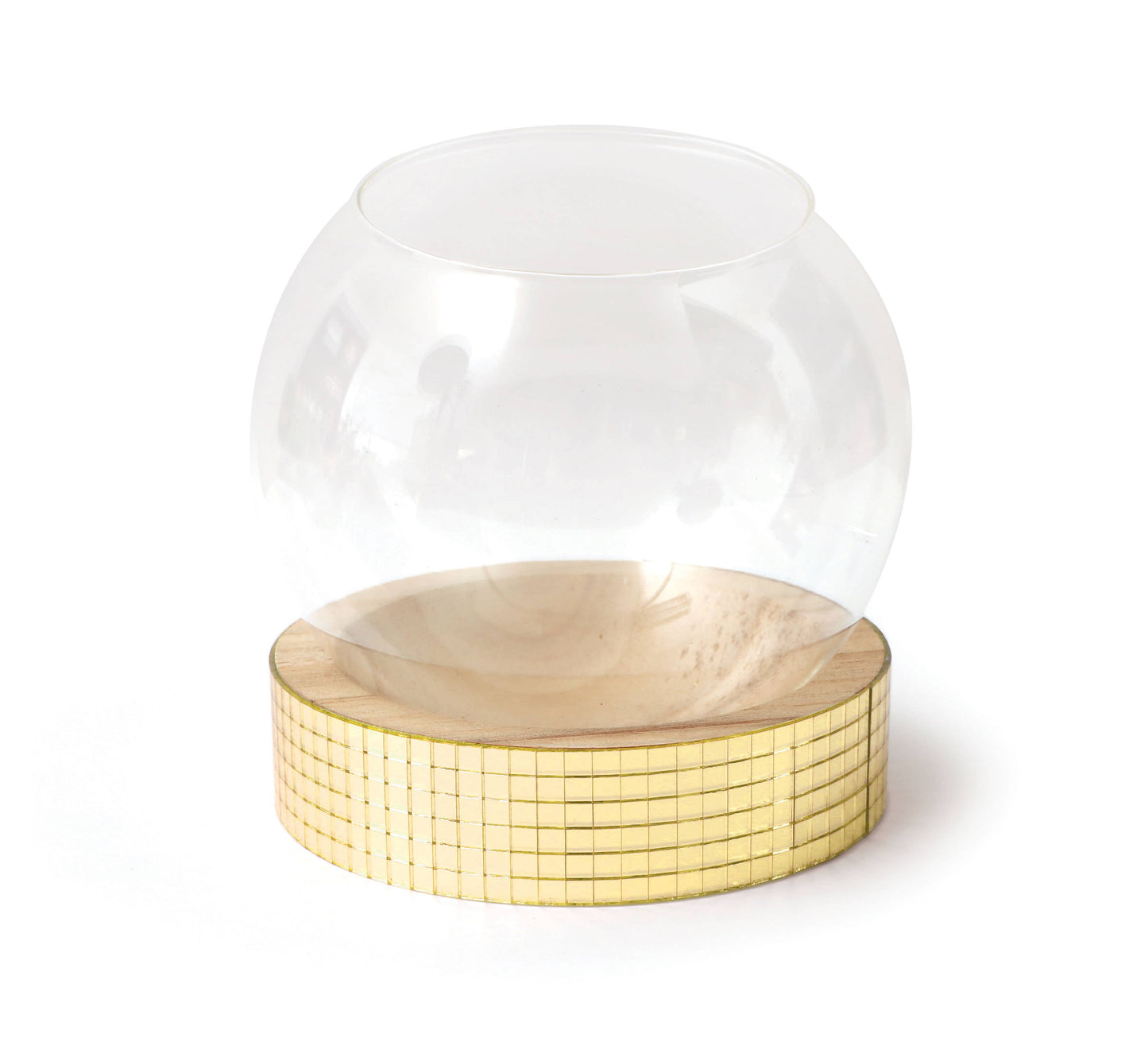 Villem FACETED GOLD ADHESIVE MIRRORS 5MM Graine Créative