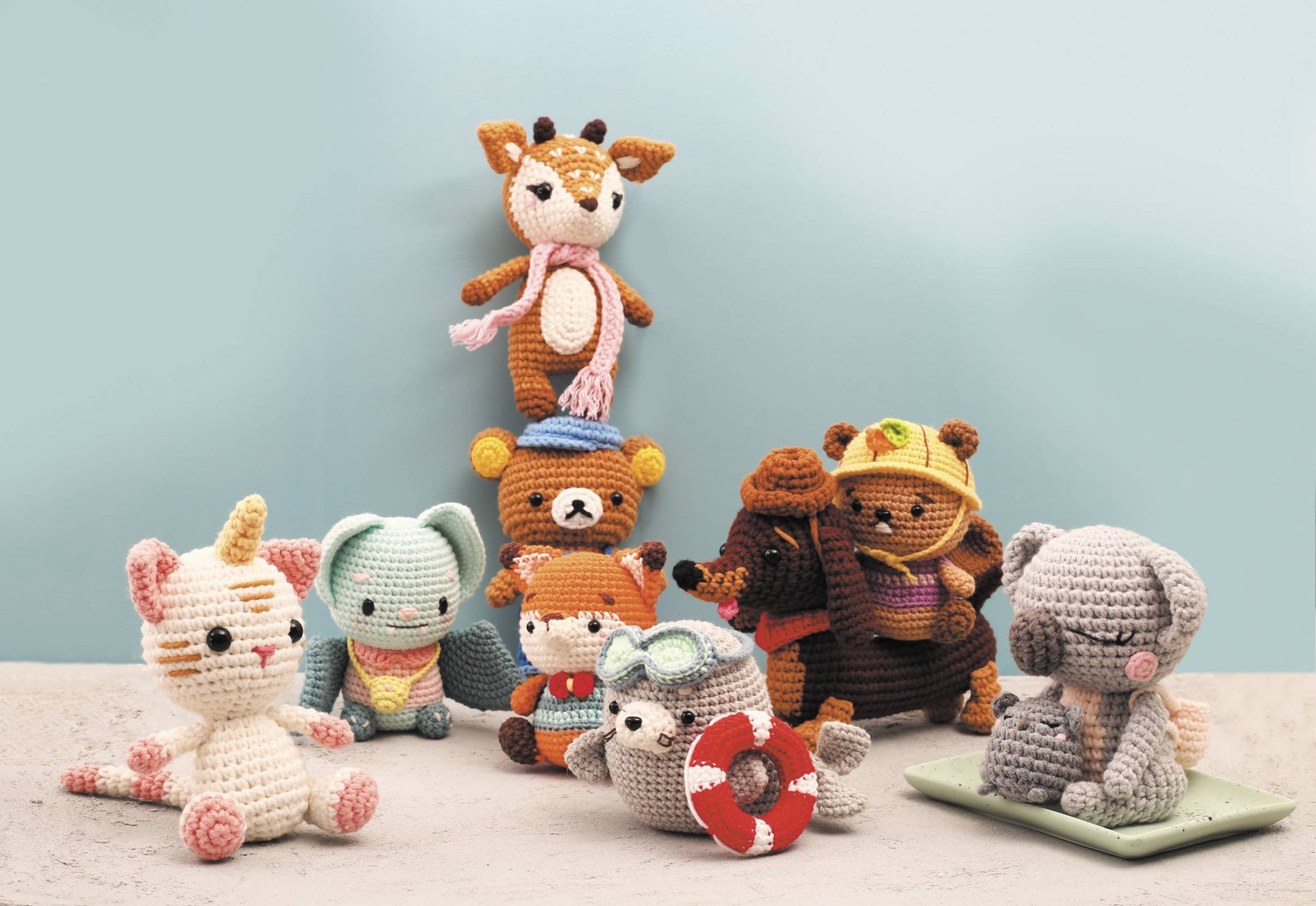 Villem Graine Créative Amigurumi heegeldamisekomplekt- Hüljes Graine Créative