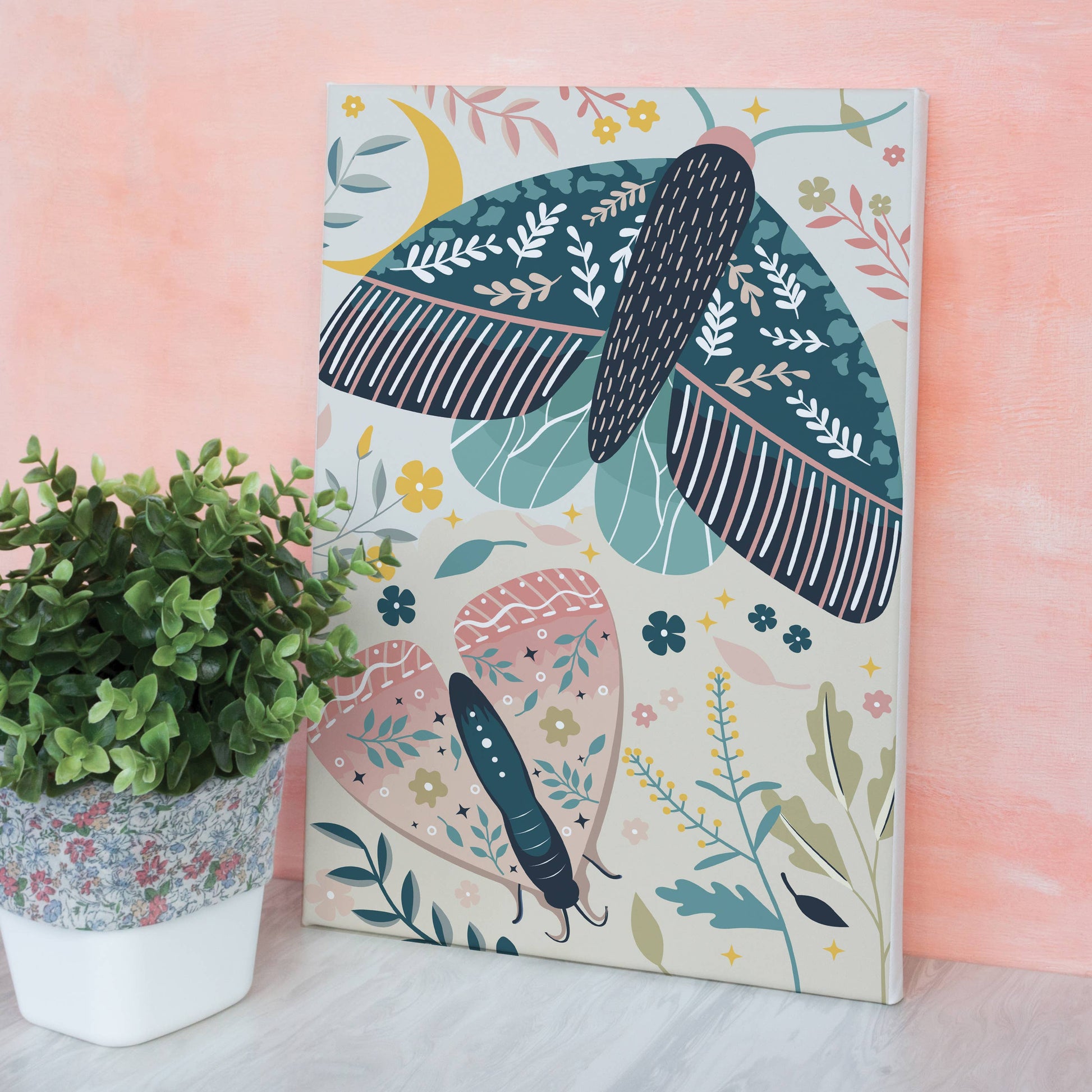 Villem Graine Créative Värvi numbrite järgi- Liblikad 20x30cm Graine Créative