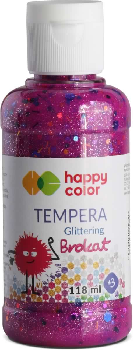 Villem Glittervärv Roosa 118ml Happy Color