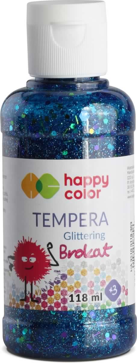 Villem Glittervärv Sinine 118ml Happy Color