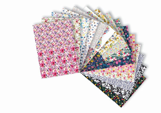 Villem Lillepiltidega disainpaberid A4 80g/15lk Happy Color