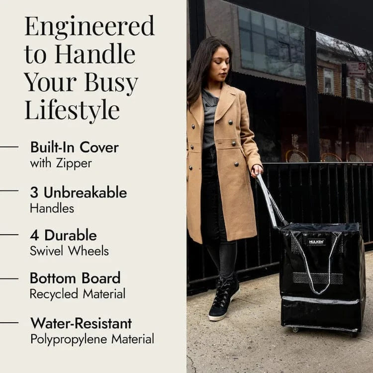 Villem Hulkenbag Hulken® Rolbag - Black Hulkenbag