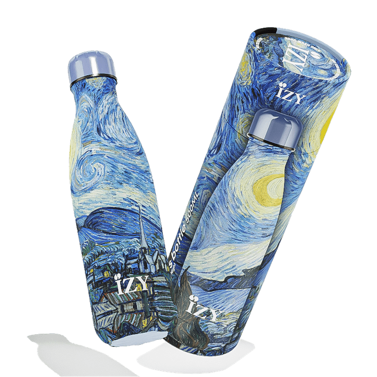 Villem IZT termospudel Starry Night Van Gogh 500ml IZY Bottles