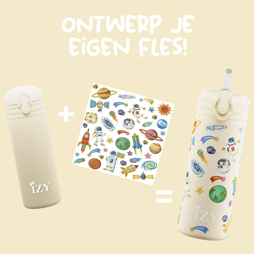 Villem IZY laste termospudel Yellow Space 350ml IZY Bottles