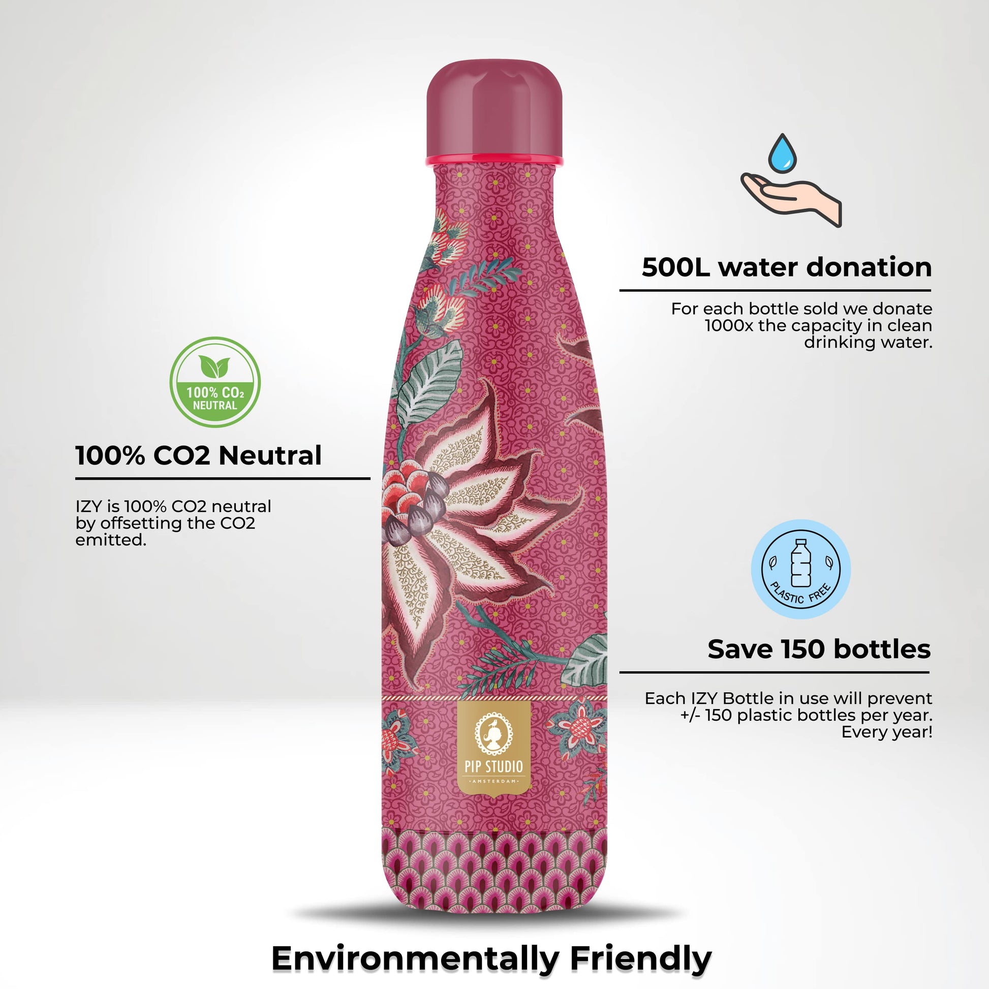 Villem Pip Studio x IZY termospudel Winter Wonderland 500ml IZY Bottles