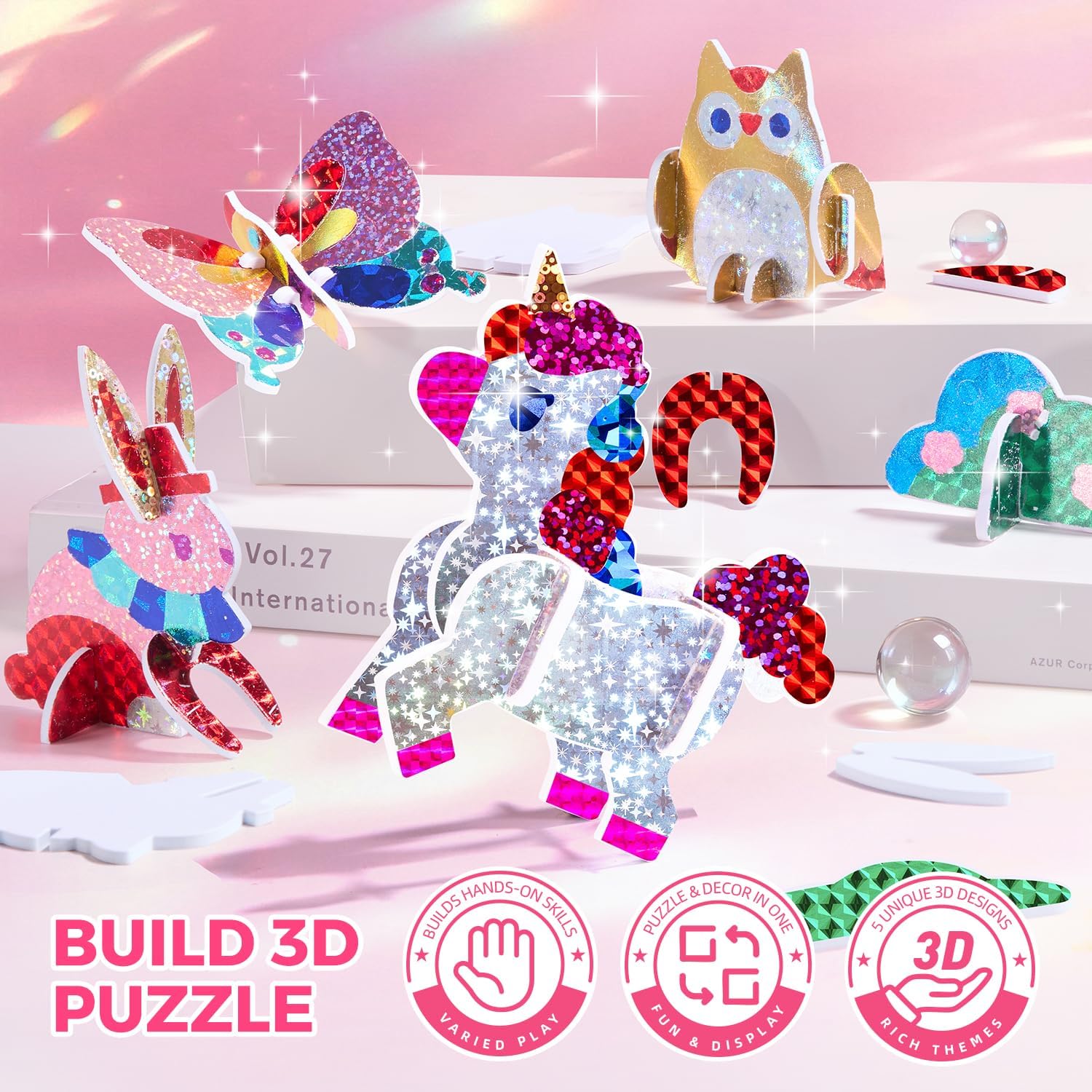 Villem JARMELO 3in1 fooliumkunsti komplekt Haldjad Jarmelo