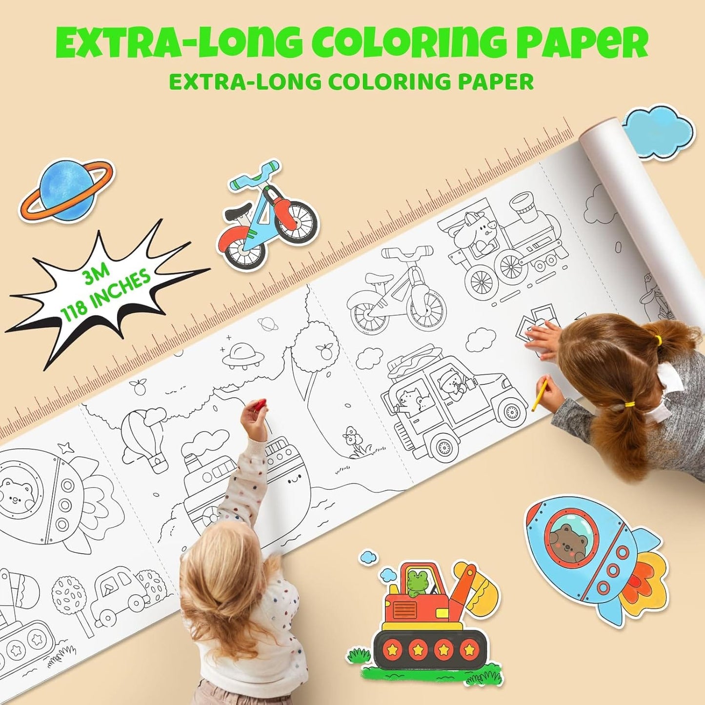 Villem Jarmelo kleepuv värvimisleht- transport 3mx40cm Jarmelo