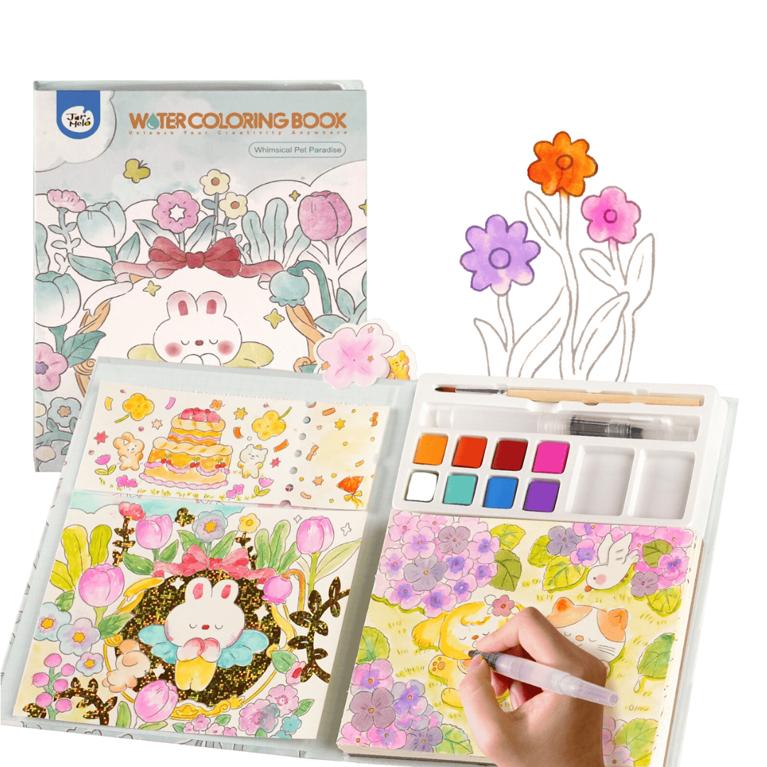 Villem Jarmelo Loovusakvarellide Komplekt, alates 3 eluaastast Jarmelo