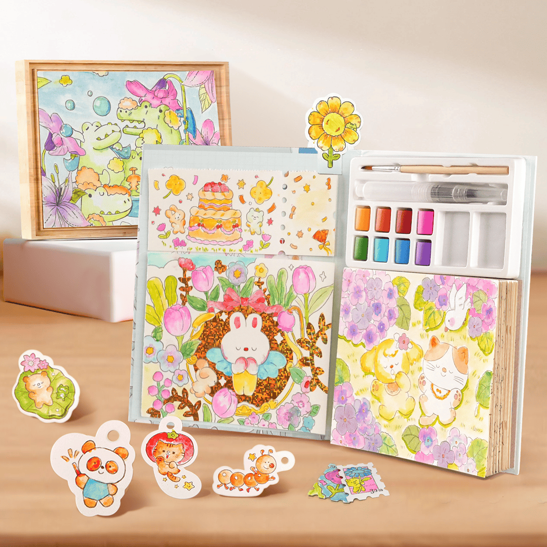 Villem Jarmelo Loovusakvarellide Komplekt, alates 3 eluaastast Jarmelo