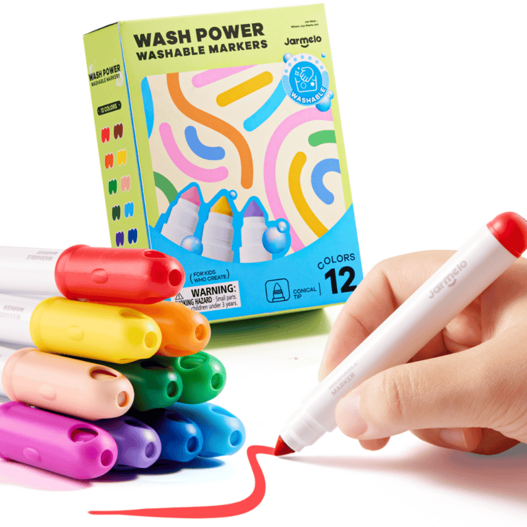 Villem Jarmelo mahapestavad markerid väikelastele 12 tk Jarmelo