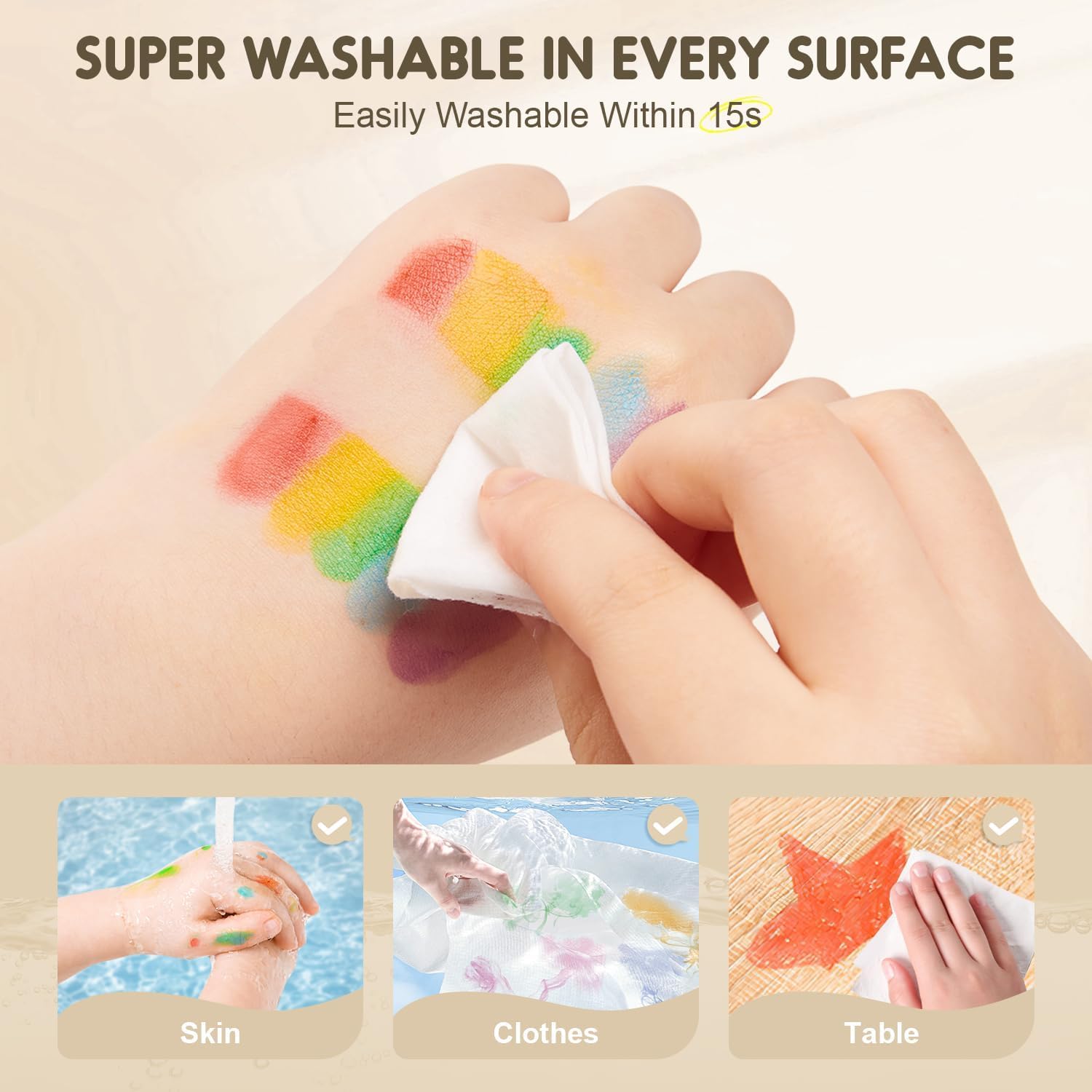 Villem Jarmelo mahapestavad siidised kriidid kotis 12 tk Jarmelo