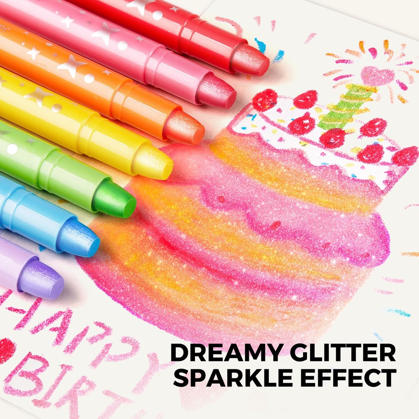 Villem Jarmelo mahapestavad siidised kriidid metallic 12 tk Jarmelo