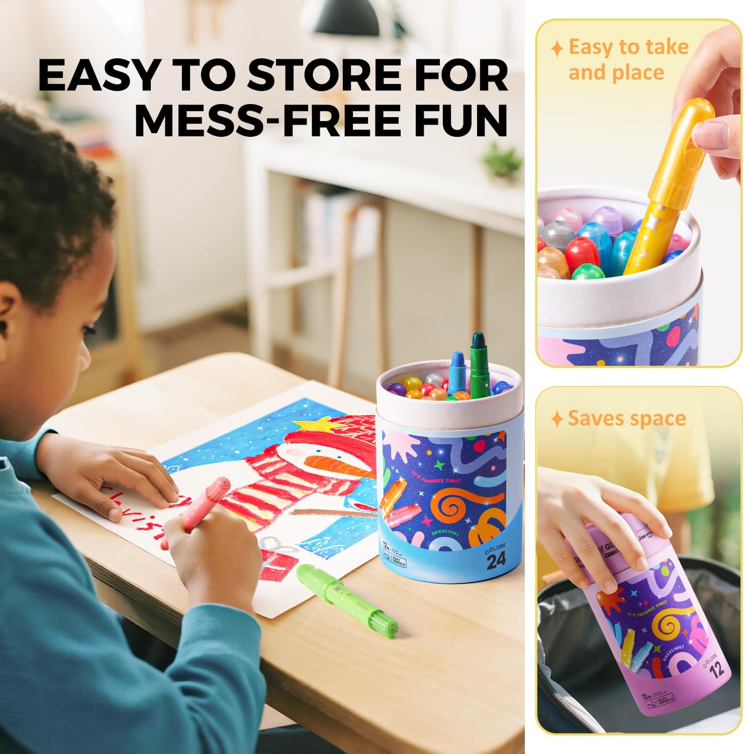 Villem Jarmelo mahapestavad siidised kriidid metallic 12 tk Jarmelo