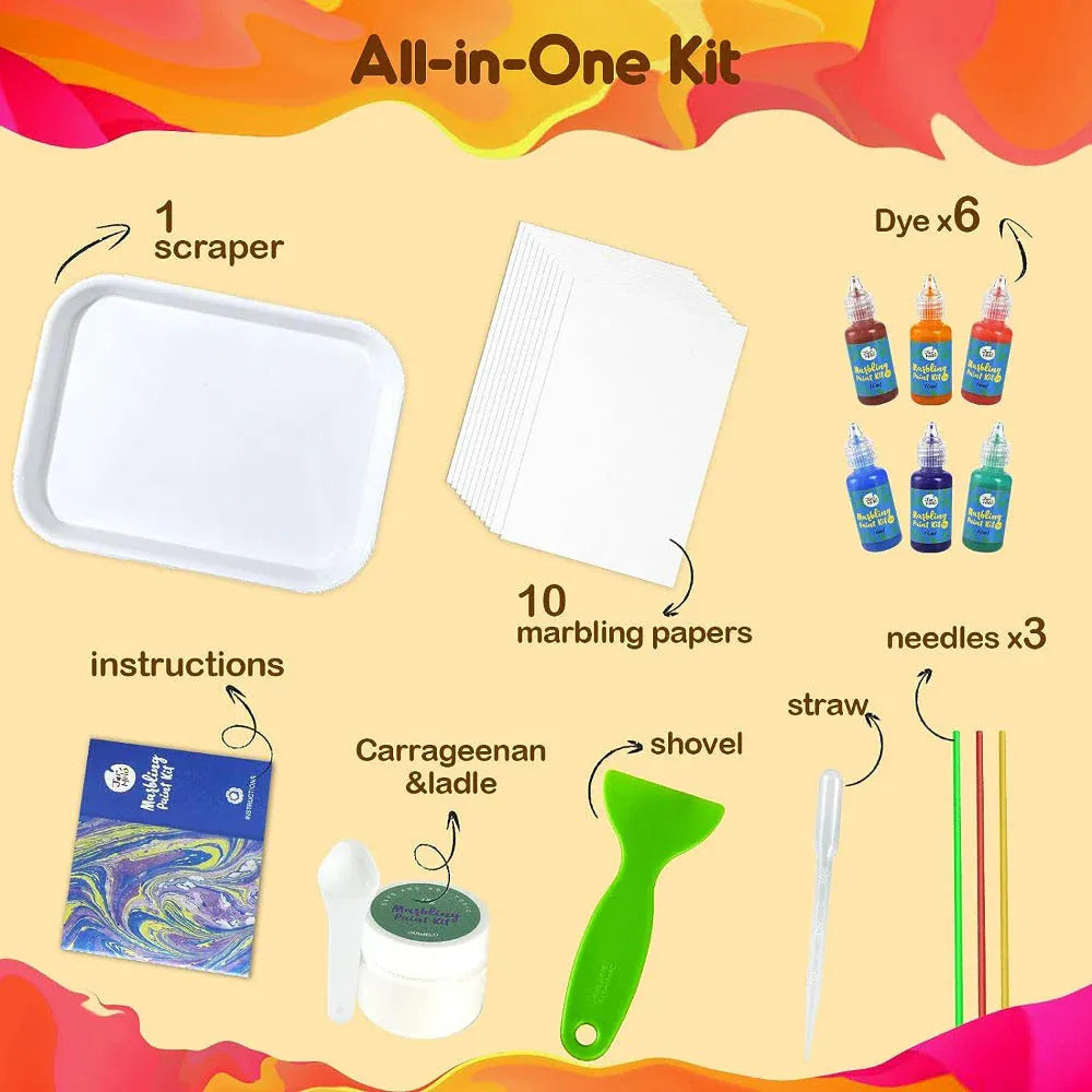 Villem Jarmelo marmoreerimise komplekt - 12 tooni Jarmelo