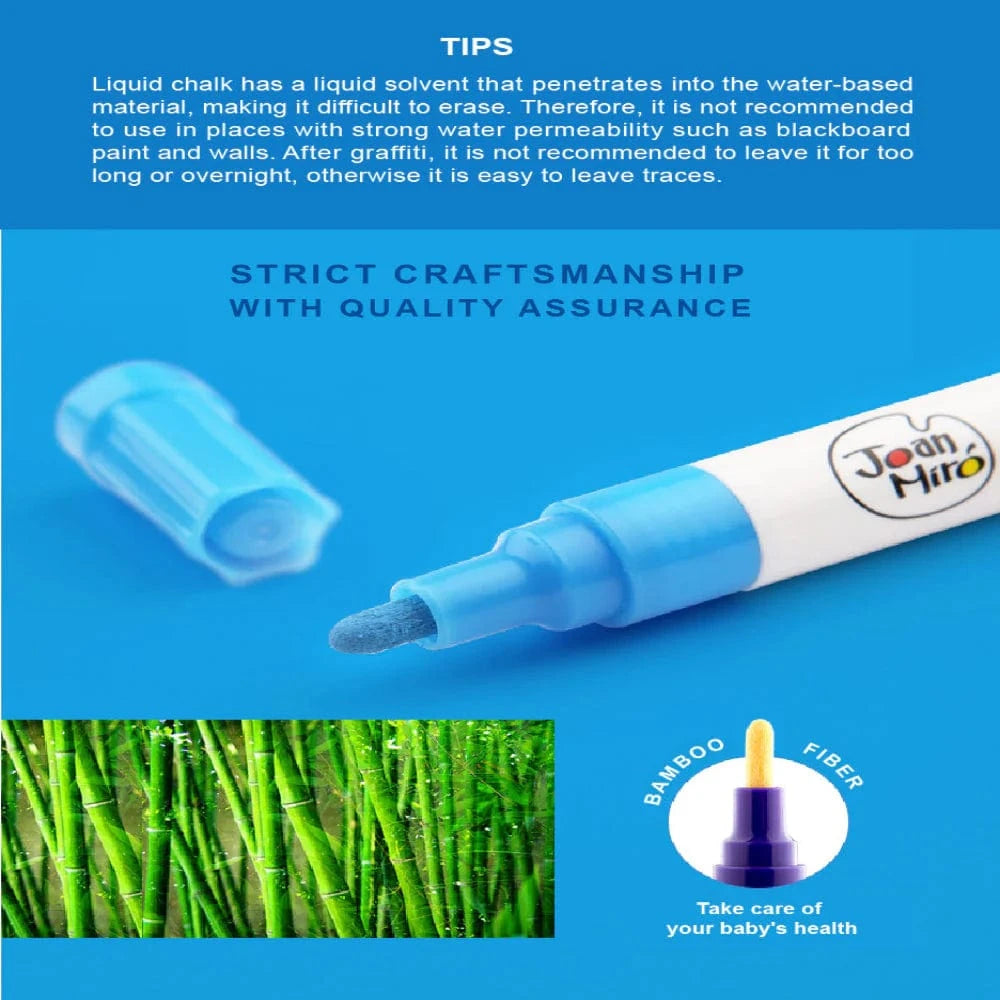 Villem Jarmelo vedekriidimarkerid 6 tooni Jarmelo