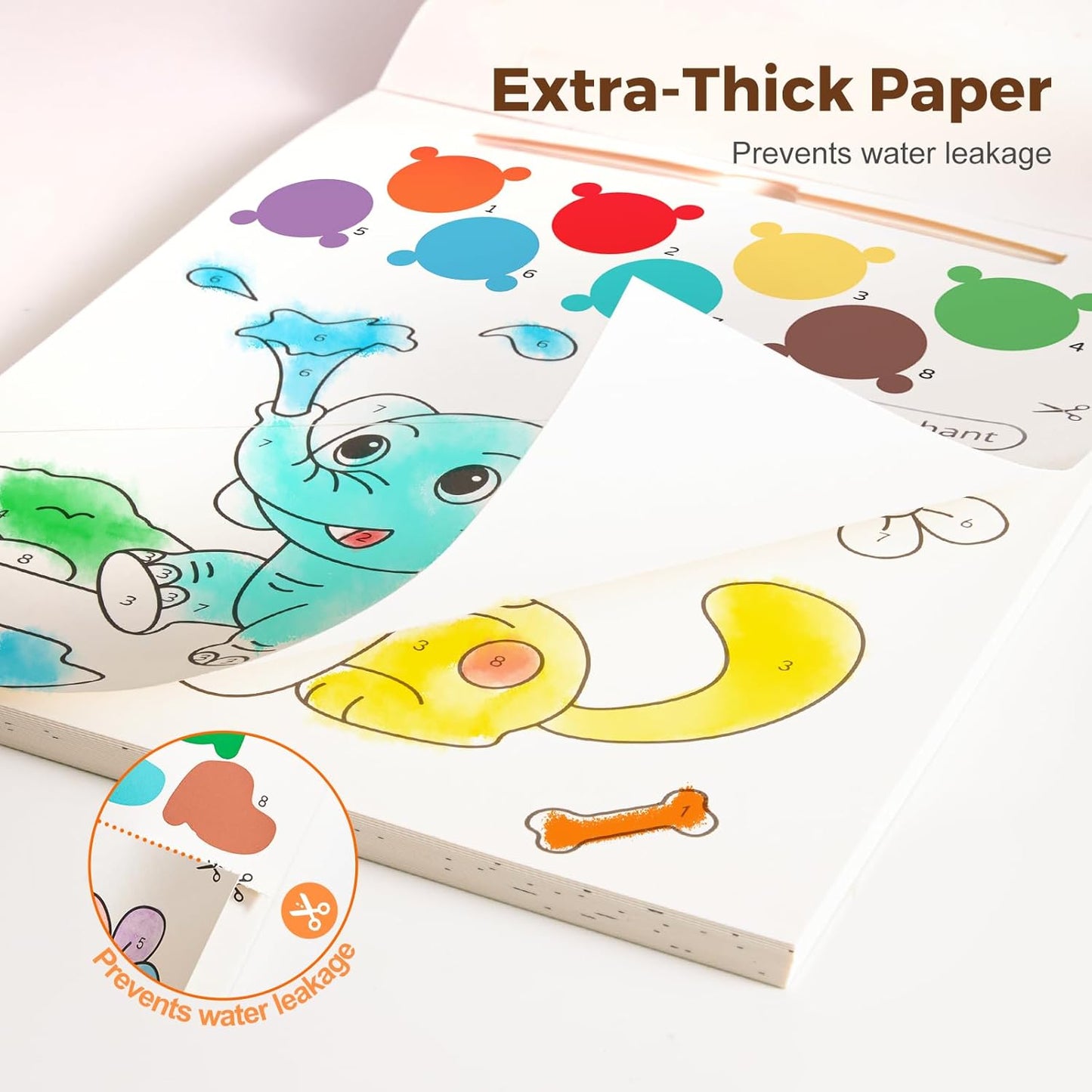 Villem Jarmelo veega värvimise raamat - Loomakesed Jarmelo