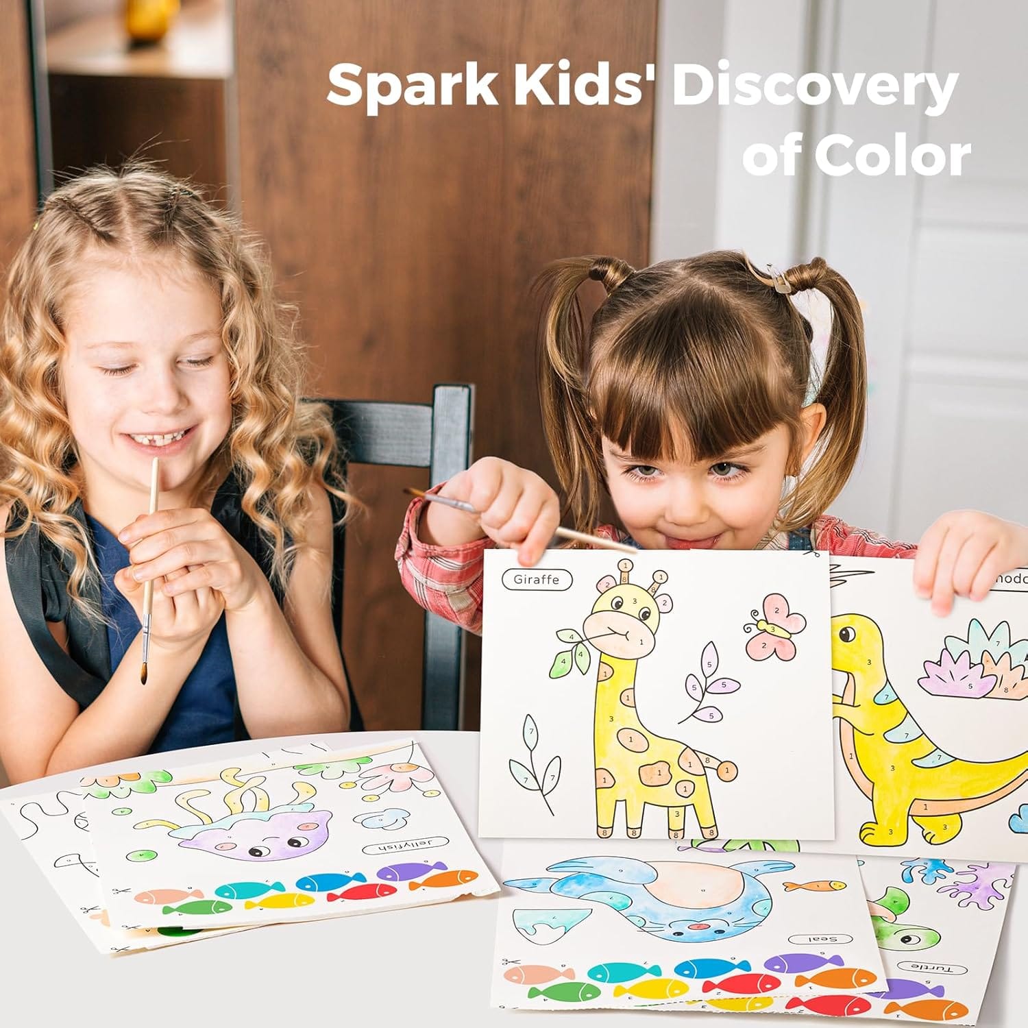 Villem Jarmelo veega värvimise raamat - Loomakesed Jarmelo