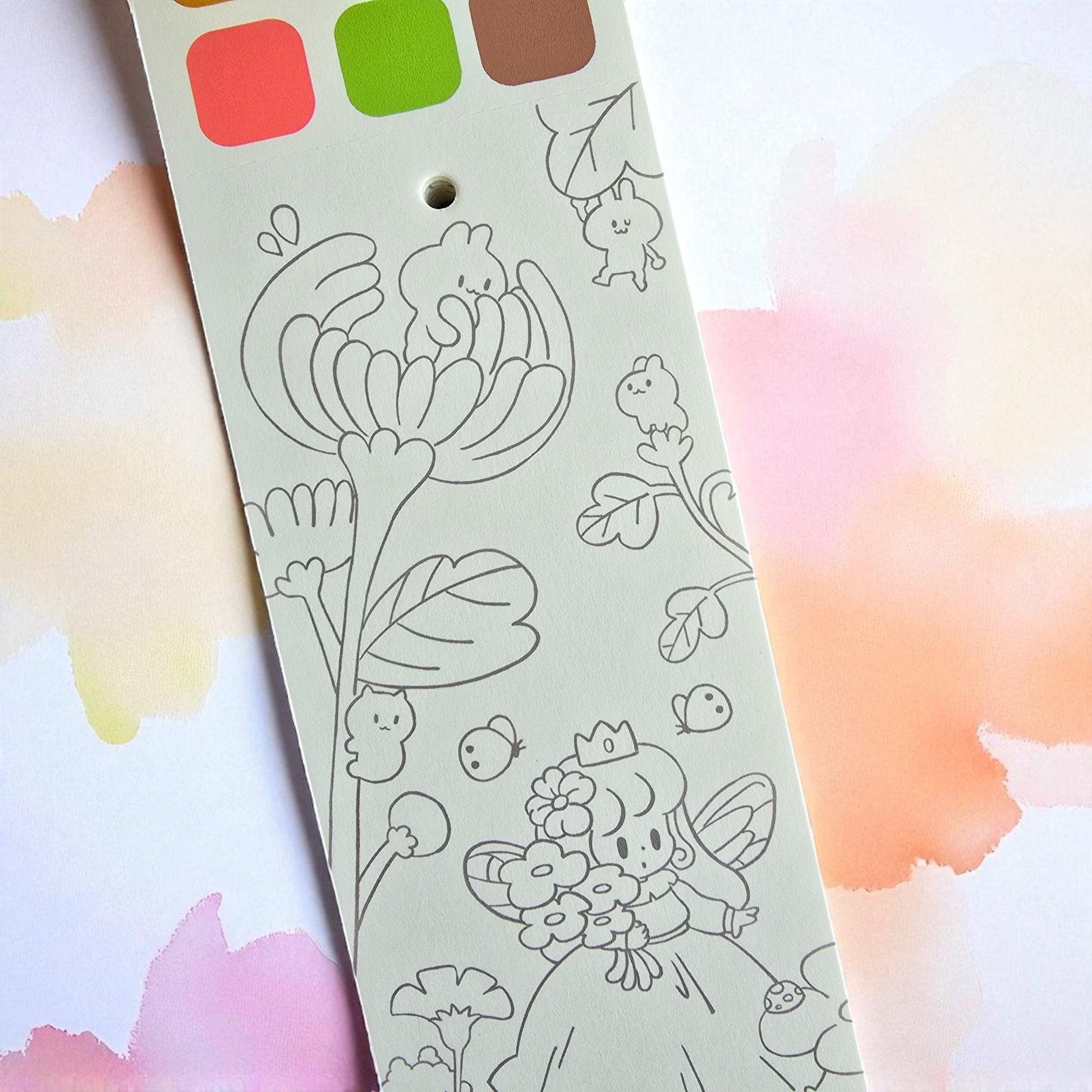 Villem Jarmelo veega värvimise raamat - Muinasjutu Printsess Jarmelo