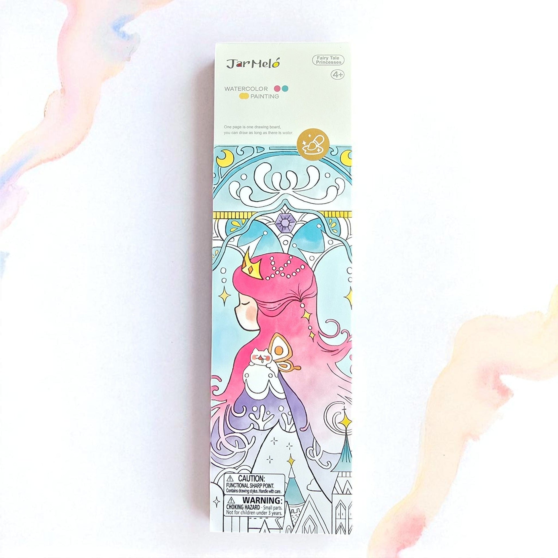 Villem Jarmelo veega värvimise raamat - Muinasjutu Printsess Jarmelo