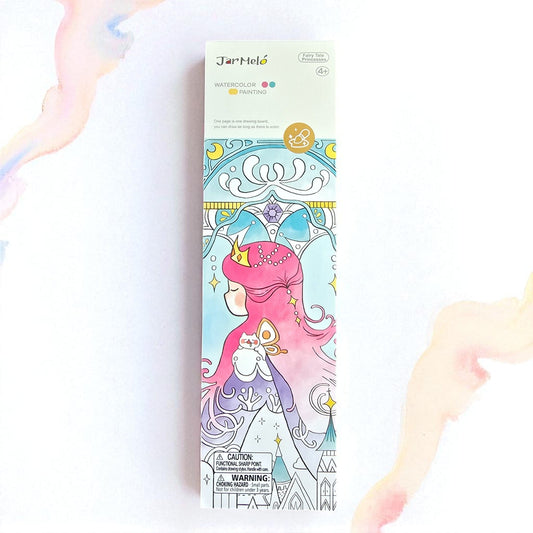 Villem Jarmelo veega värvimise raamat - Muinasjutu Printsess Jarmelo