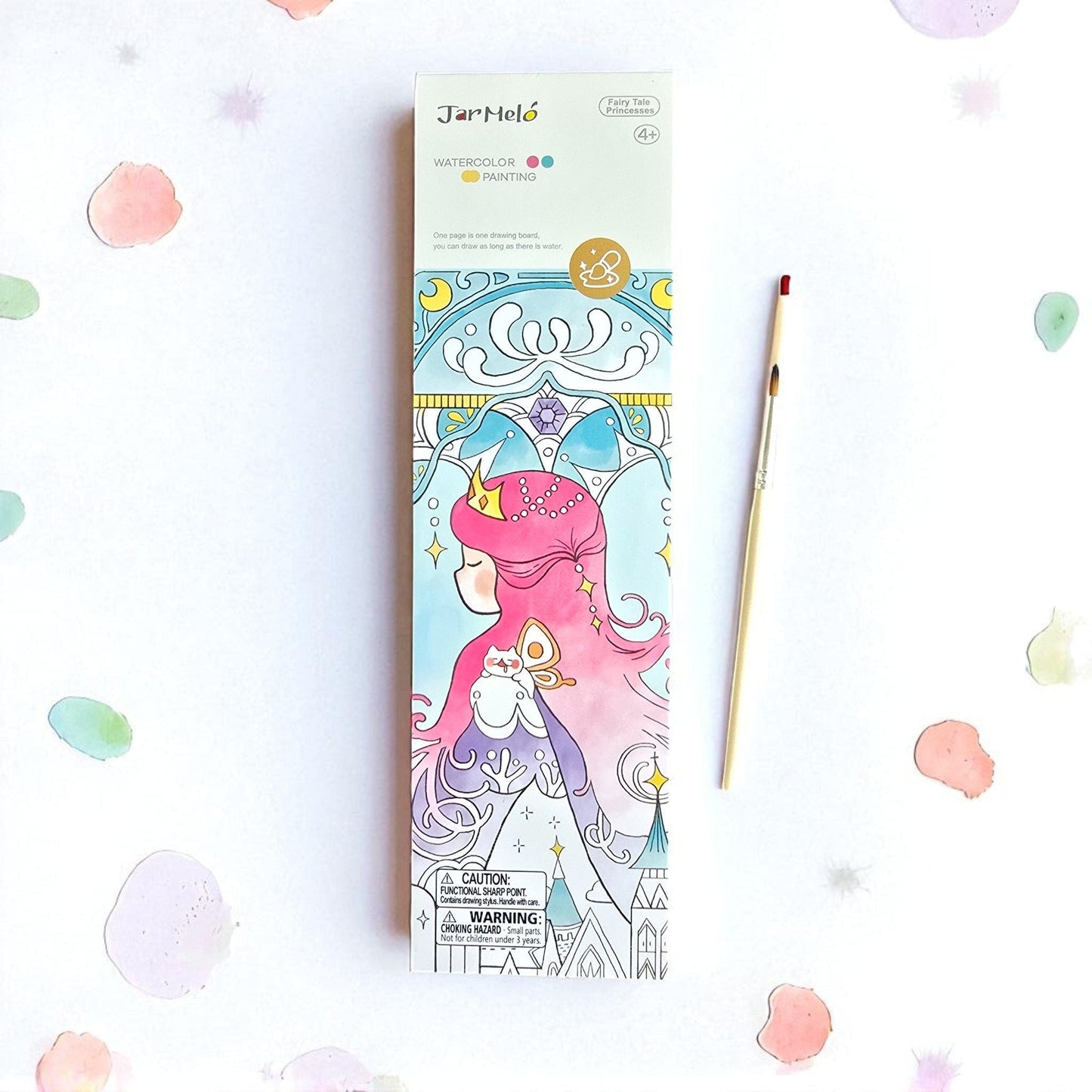 Villem Jarmelo veega värvimise raamat - Muinasjutu Printsess Jarmelo