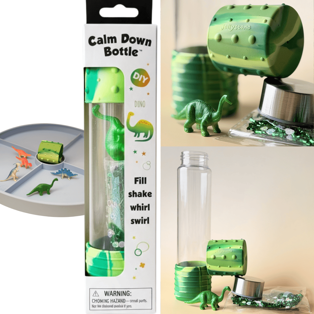 Villem Jellystone sensoorne Dino DIY rahupudel Jellystone