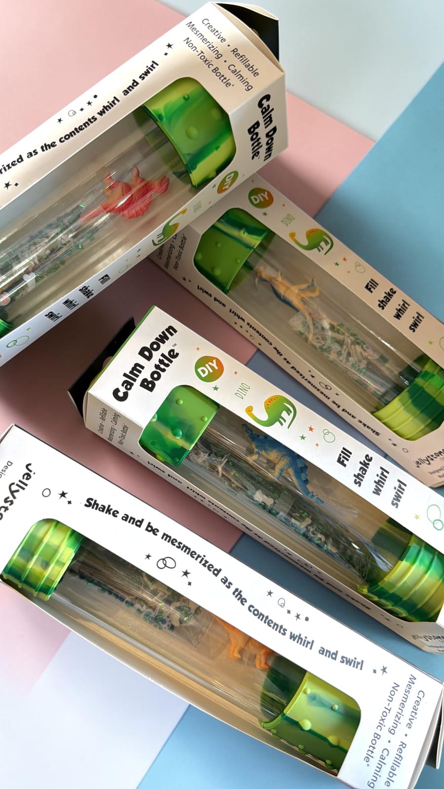 Villem Jellystone sensoorne Dino DIY rahupudel Jellystone