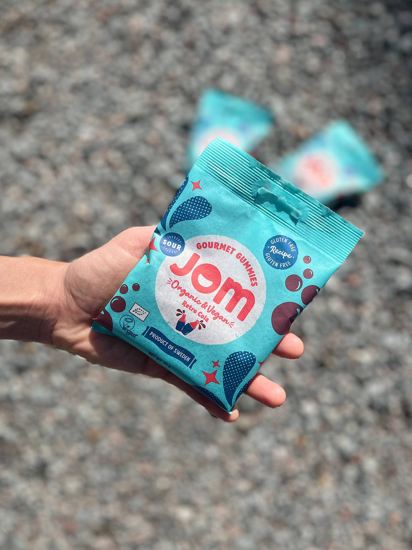 Villem Organic and Vegan Swedish Sour Retro Cola Gummies JOM